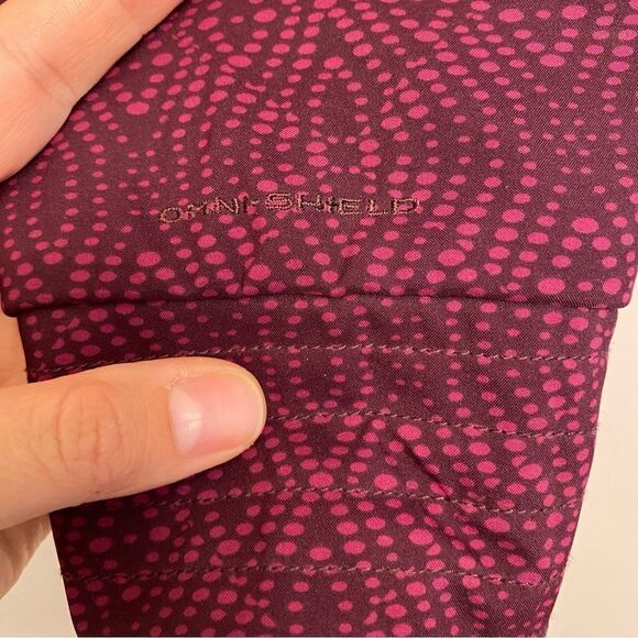 Columbia soft shell omni shield fleece lined hooded asymmetrical zip jacket S - Picture 7 of 13